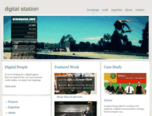 Tablet Screenshot of digitalstation.co.nz